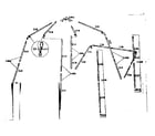 Sears 30878008 frame assembly diagram