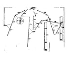 Sears 308780080 frame assembly diagram
