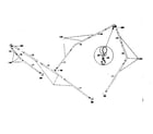 Sears 308780170 frame assembly diagram