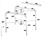 Sears 308786410 frame assembly diagram