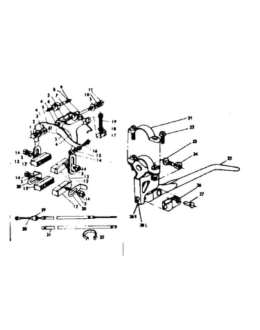 Caliper hand brake