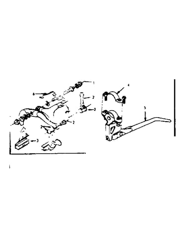 Front caliper hand brake replacement parts