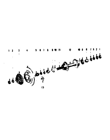 Maillard atom parts list for rear hub
