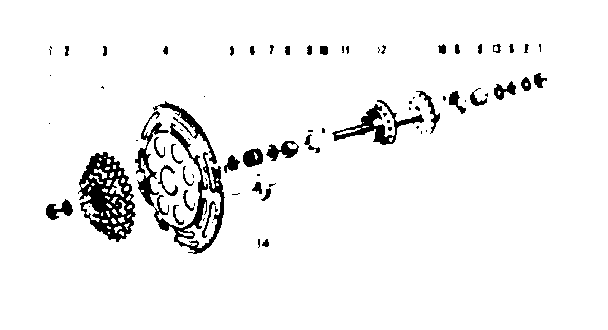 Shimano rear hub
