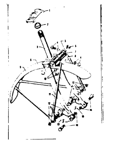 Sears spring fork