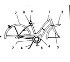 Sears 502477773 frame assembly diagram