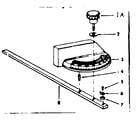 Craftsman 11324210 miter gauge assembly diagram
