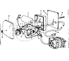 Craftsman 11324210 motor & control box asm diagram