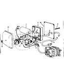 Motor & control box asm