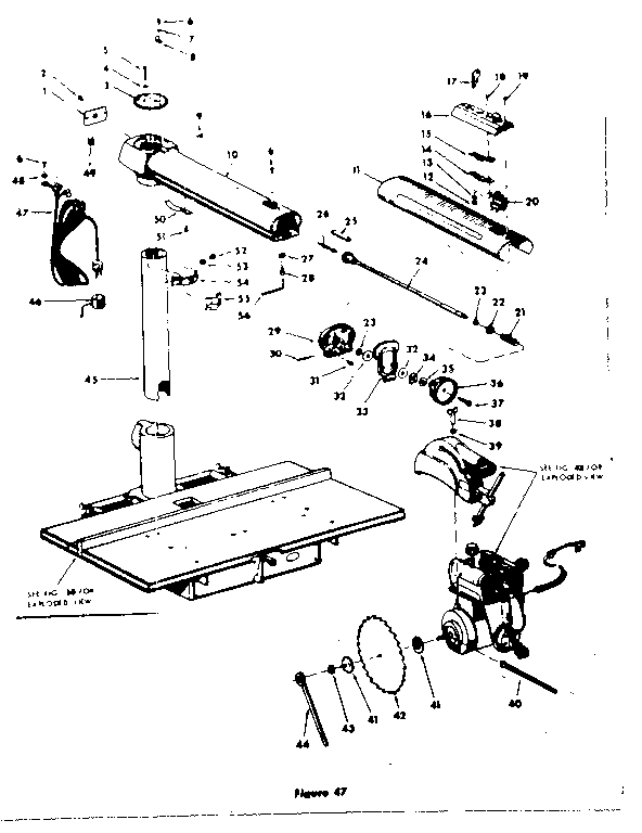 Official Craftsman 11329411 radial arm saw parts | Sears PartsDirect