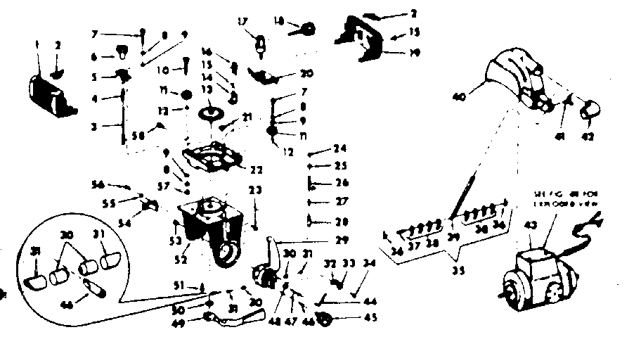 Saw guard and yoke assembly