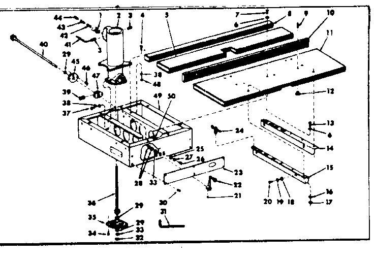 Fence and base assembly