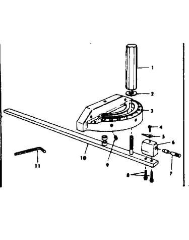 Miter gauge assembly