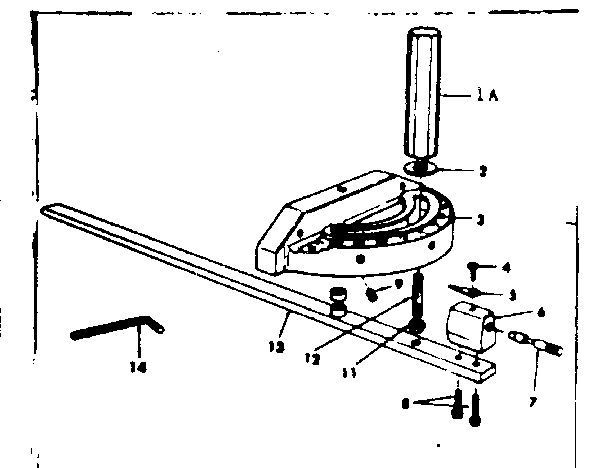 MITER GAUGE ASSEMBLY