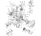 Craftsman 143591072 basic engine diagram