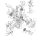 Craftsman 143591082 basic engine diagram
