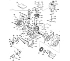 Craftsman 143591092 basic engine diagram