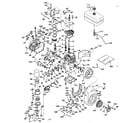 Craftsman 91725440 basic engine diagram