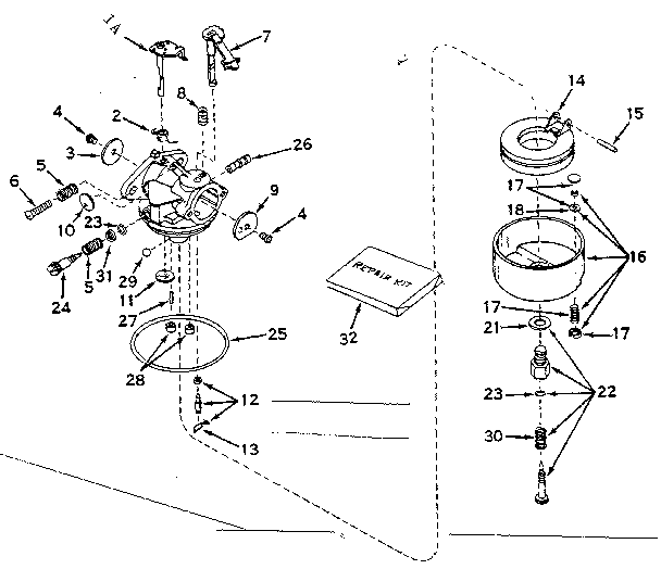 CARBURETOR NO. 631469