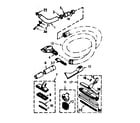 Kenmore 116A39150 attachment parts diagram