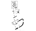 Kenmore A88551 attachment parts diagram