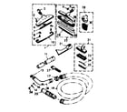 Kenmore A88750 attachment parts diagram