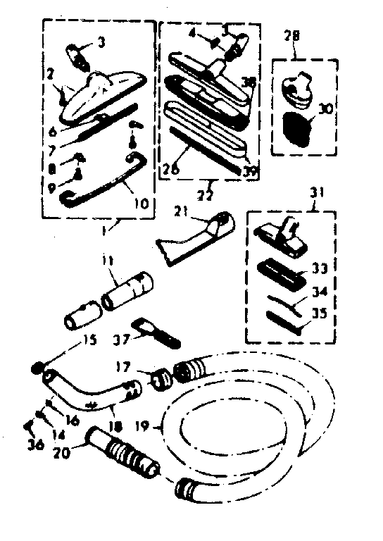 Attachment parts