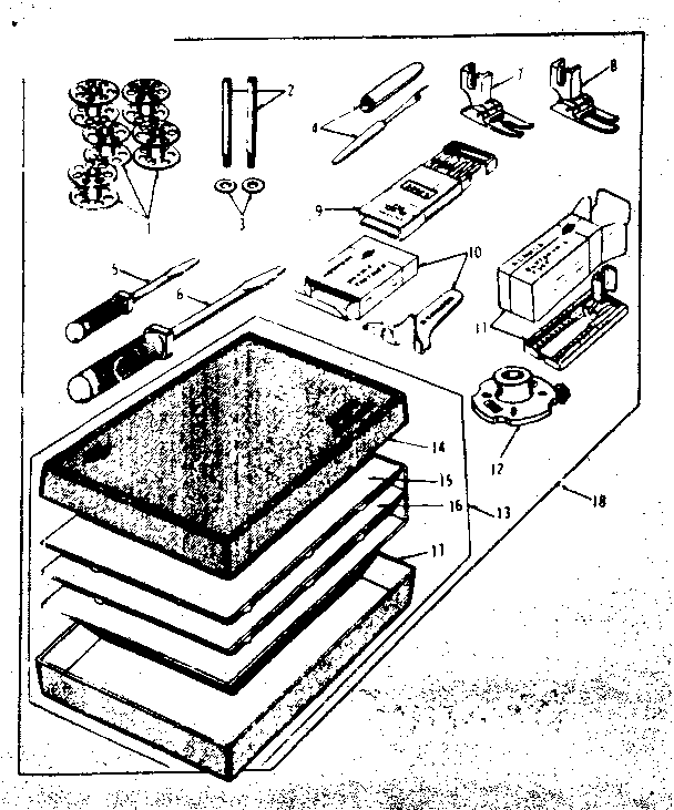 Attachment parts
