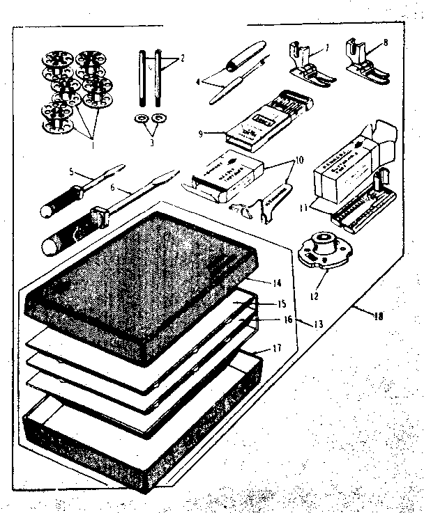 Attachment parts
