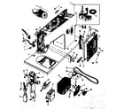 Kenmore 15816520 motor assembly diagram