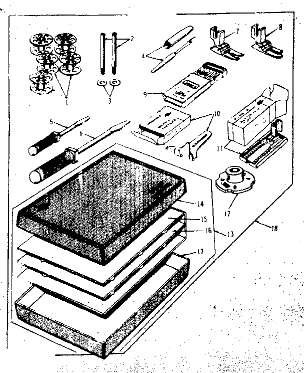 Attachment parts