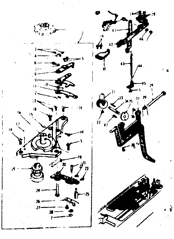 ZIGZAG GUIDE ASSEMBLY