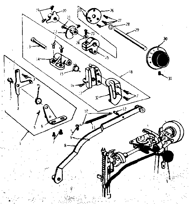 GEARED CAM ASSEMBLY