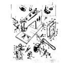 Kenmore 15817001 motor assembly diagram
