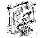Kenmore 15817500 presser bar and shuttle assembly diagram