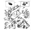 Kenmore 15817501 motor assembly diagram