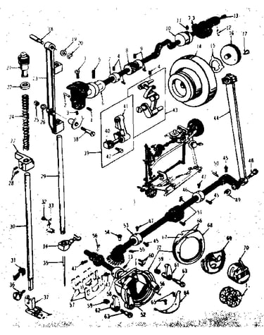 Presser bar and shuttle assembly