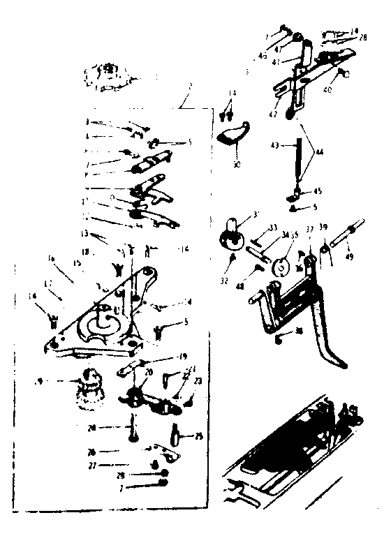 ZIGZAG GUIDE ASSEMBLY