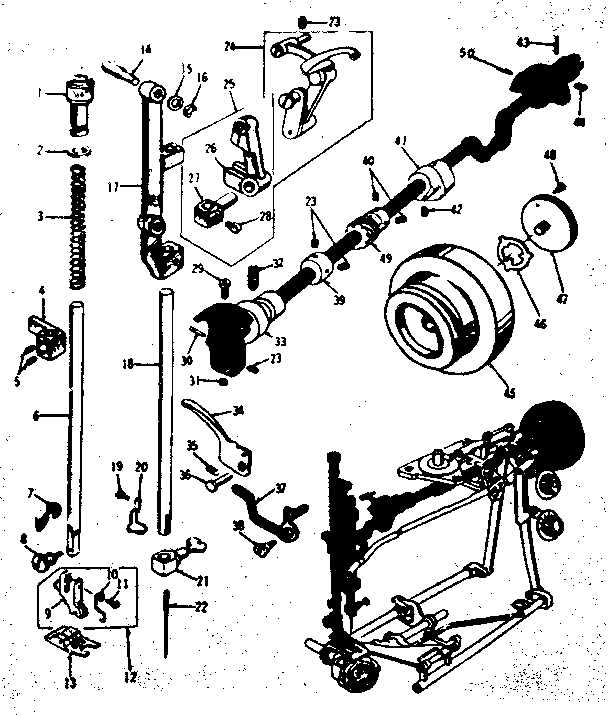 PRESSER BAR ASSEMBLY