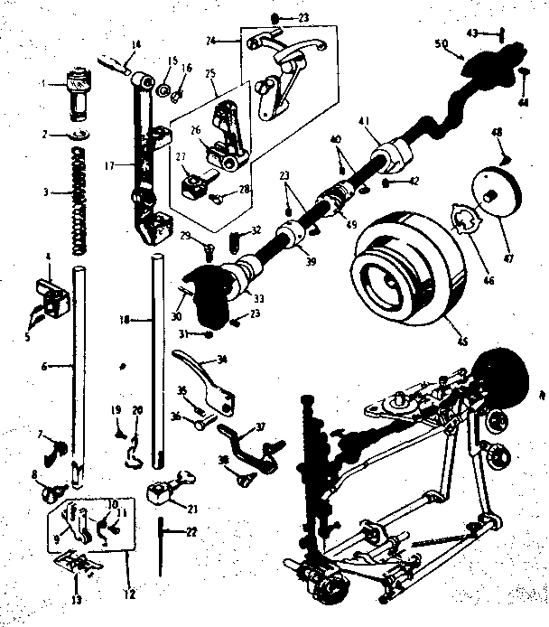 PRESSER BAR ASSEMBLY