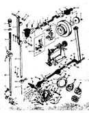 Presser bar and shuttle  assembly