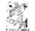 Kenmore 15818020 bobbin winder and control panel diagram