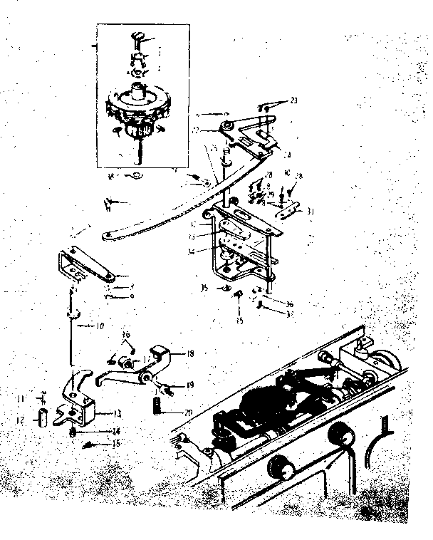 Geared cam assembly