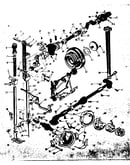 Presser bar and shuttle assembly