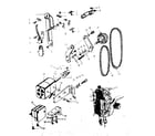 Kenmore 15818020 motor assembly diagram