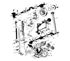 Kenmore 158680 presser bar and shuttle assembly diagram