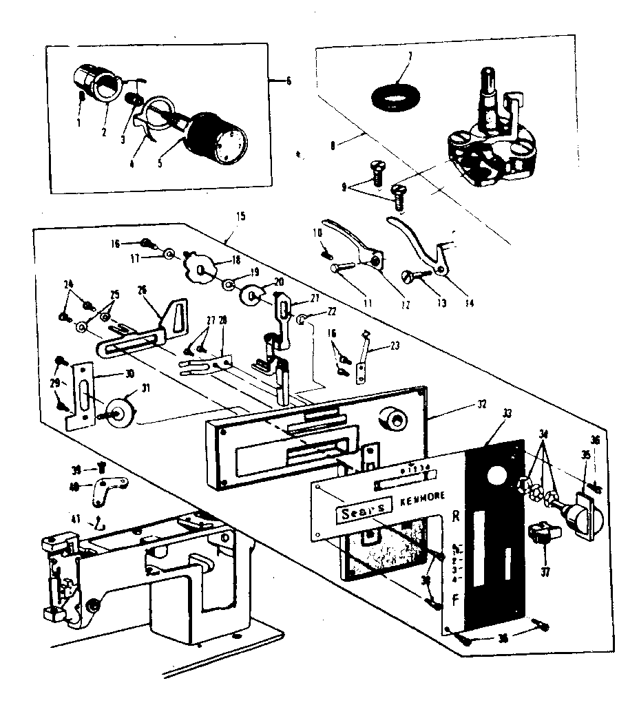 Bobbin winder and tension assembly