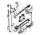Kenmore 158842 presser bar and shuttle assembly diagram
