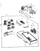 Motor and attachment parts