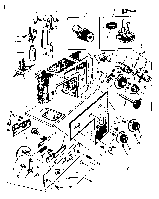 Dial controls and face plate